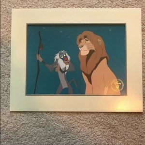 Disney Store Lion King Lithograph